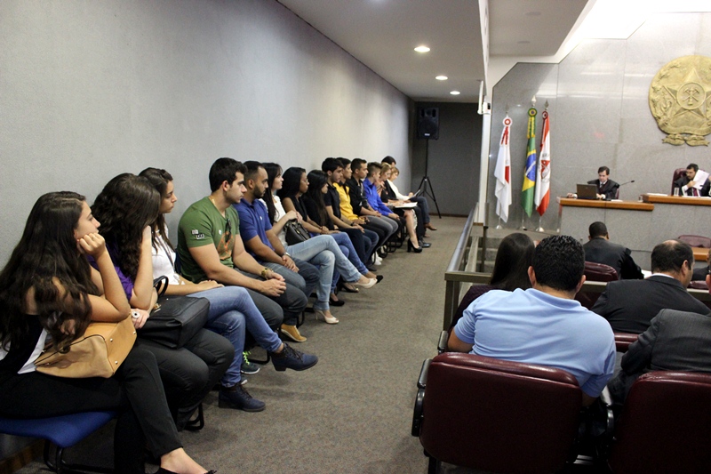 Sessão do Tribunal Pleno do dia 18 de maio de 2016 (Foto: Karina Camargos Coutinho)